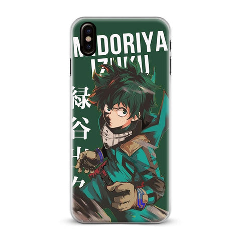 My Hero Academia Anime Phonecase Green